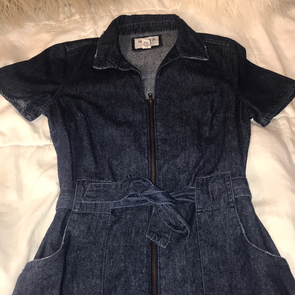 Denim dress